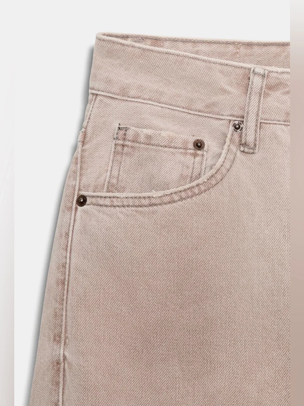 TRF MID-RISE BAGGY BALLOON JEANS NWT Color: FADED PINK * Sizes: 2,4,6,8,10,12